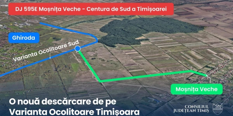 Se modernizează drumul dintre Moșnița Veche și Centura de Sud