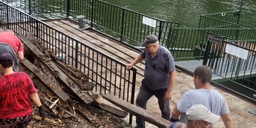 STPT modernizează pontoanele stațiilor de vaporetto de pe Bega