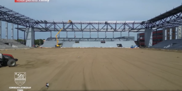 CJ Timiş, plăţi de aproape şapte milioane de lei către Primăria Timișoara pentru lucrări efectuate la stadionul lego