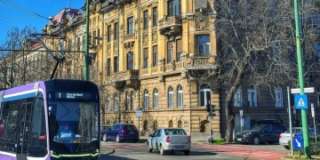 Modernizarea liniei de tramvai din proiectul de regenerare urbană a zonei Piața Traian va începe în luna august