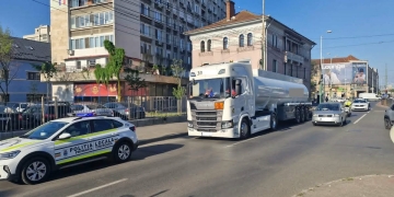 Amenzi de până la 5.000 lei pentru şoferii care nu respectă noul regulament din Timişoara privind traficul greu