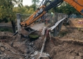 Pasarela Îndrăgostiţilor din Timişoara va fi demolată la început de septembrie FOTO