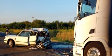 Accident cumplit pe un drum din Banat! Un minor se află în stare gravă