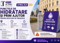 Rămân deschise punctele de prim ajutor și hidratare în Timișoara. Județul este sub cod portocaliu de căldură