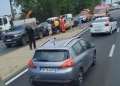 Carambol cu 4 mașini, la ieșire din Timișoara