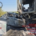 Accident cumplit pe un drum din Banat! Un şofer a murit carbonizat FOTO
