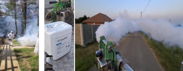 Se stropeşte împotriva ţânţarilor în comuna Cărpiniş