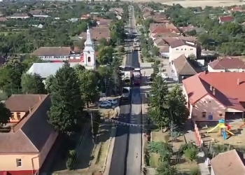Drumul Județean 691 din județul Timiș, finalizat în proporție de 60%