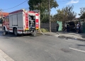 Incendiu într-un garaj din Timişoara! O femeie a ajuns la spital cu arsuri