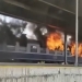 Incendiu la ultimul vagon al unui tren Regio, în vestul țării