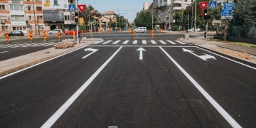 Calea Martirilor se redeschide după asfaltare: Două benzi dedicate dinspre Spitalul Județean și noi plantări programate pentru toamnă