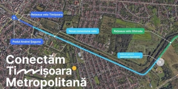 O nouă pistă velo va lega Timișoara de Ghiroda, pe malul Begăi