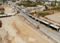 Lucrările avansează la Pasajul Slavici–Polonă. Constructorul lucrează la rampele de acces și  structurile peste calea ferată