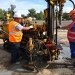 Au început forajele pentru studiul geotehnic la stadionul „Dan Păltinișanu” FOTO