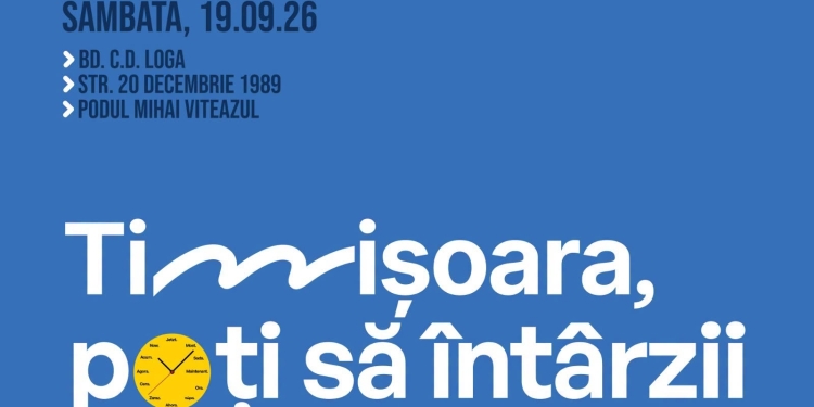 Timișoara celebrează Săptămâna Europeană a Mobilității. Centrul orașului devine zonă pietonală cu activități culturale și sportive