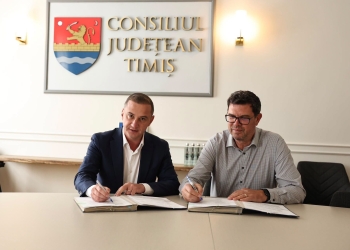 CJ Timiş, parteneriat cu Dumbrăviţa pentru a contribui la construirea şcolii pe locul fostului Incubator de Afaceri