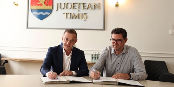 CJ Timiş, parteneriat cu Dumbrăviţa pentru a contribui la construirea şcolii pe locul fostului Incubator de Afaceri