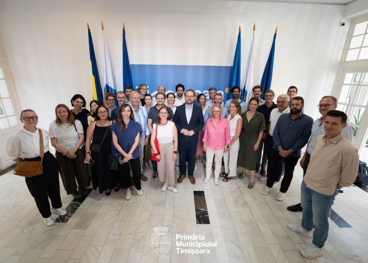 Delegație de business din Paris, la Timișoara pentru o vizită de studiu FOTO