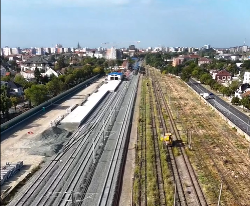Avansează reabilitarea căii ferate Timişoara Est – Ronaţ Triaj! Stadiul lucrărilor se apropie de 28%