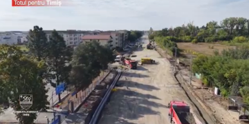 Circulaţia pe drumul dintre Timişoara şi Giroc, redeschisă într-o lună! Lucrări în grafic la cele două sensuri giratorii