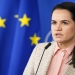 Lidera opoziției din Belarus, Sviatlana Tsikhanouskaya, laureata din acest an a Timișoara Award for European Values