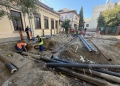 Regenerarea urbană din Traian avansează cu lucrări la rețeaua de termoficare din zona Pieței Romanilor