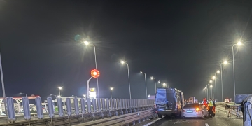 Accident grav pe Autostrada Vestului: şapte răniţi după ce cinci maşini s-au ciocnit
