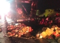 Incendiu la remorca unui camion pe autostrada A1, la Giarmata! Se circulă doar pe o bandă