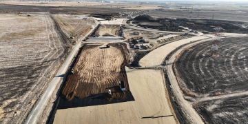 Stadiul lucrărilor la centura de vest a Timişoarei a depăşit 25% FOTO