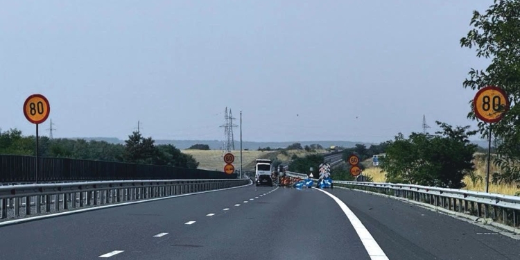 Restricţii de circulaţie pe autostrada A1, între Traian Vuia şi Margina