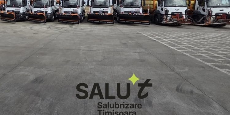 Noi utilaje şi autoutilitare necesare salubrizării şi întreţinerii domeniului public din Timișoara, cumpărate de SaluT