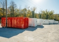 Avansează amenajarea celor trei noi centre de colectare prin aport voluntar din Timişoara FOTO