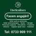 Horticultura Timișoara face angajări pe mai multe posturi disponibile în cadrul companiei