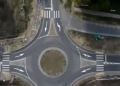 Soluții pentru fluidizarea traficului în Sânmihaiu Român. Un sens giratoriu provizoriu va fi amenajat la intrarea în localitate