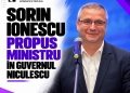 De la conducerea CNB la Guvern: Sorin Ionescu, în cursă pentru un fotoliu de ministru delegat