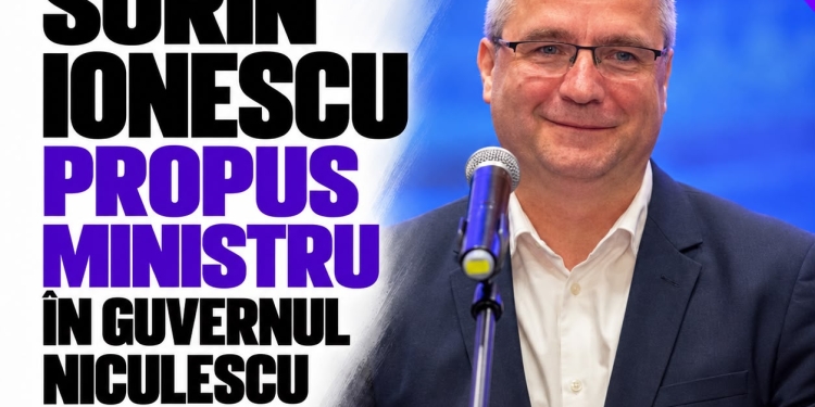De la conducerea CNB la Guvern: Sorin Ionescu, în cursă pentru un fotoliu de ministru delegat
