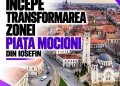 Transformarea cartierului Iosefin începe luni, 26 octombrie. Șantierul de peste 26.000 mp din zona Piața Mocioni aduce schimbări de trafic
