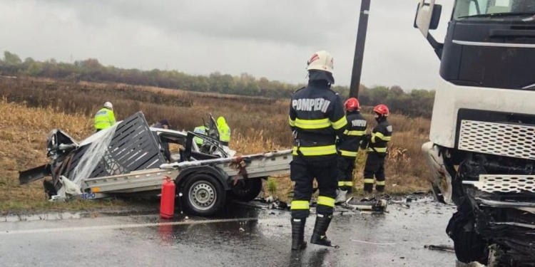 Accident grav pe drumul Lugoj – Caransebeş: un tânăr de 28 ani a murit