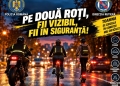 Poliţiştii din Timiş, cu ochii pe motociclişti, biciclişti şi trotinetişti! Au loc acţiuni preventive şi de control