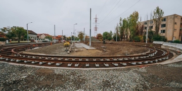 Avansează lucrările la liniile de tramvai din vestul Timișoarei