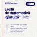 Matematica, mai aproape de elevi. UPT reia lecțiile gratuite de pregătire pentru Bacalaureat și admiterea la facultate Publicat azi  Matematica, mai aproape de elevi. UPT reia lecțiile gratuite de pregătire pentru Bacalaureat și admiterea la facultate