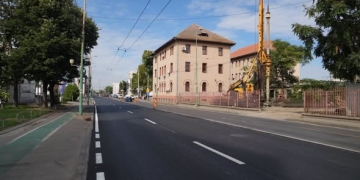 Continuă lucrările de reabilitare pe Bulevardul Republicii din Timișoara. Lucrările se desfășoară în  vacanța școlară de la finalul lunii octombrie